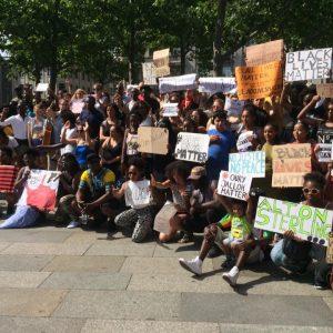 Black Lives Matter Kundgebung in Köln